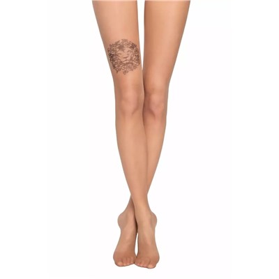 CONTE TATTOO Lion Колготки женские с рисунком