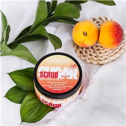 Скраб для тела Peach (с экстрактом персика, сахарный), 300 г