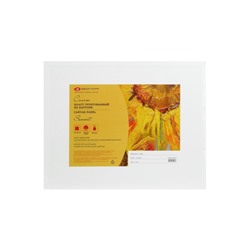 Холст на картоне «ЗХК. Сонет», хлопок 100%, 40×50 см, толщина 3 мм, акриловый грунт, мелкозернистый, 280 г/м²