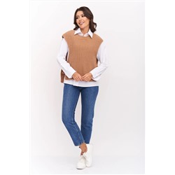 Жилет Д 2557/кэмэл