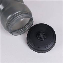 Бутылка для воды ZEON WB105 для активных видов спорта, пищевой hi-quality LDPE, 750ML цвет GREY/уп100