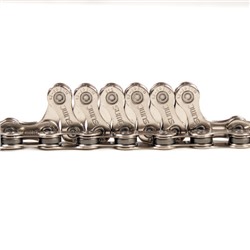Велосипедная цепь SUMC 13 speed SX13 1/2"x11/128" 126L SILVER ГОСТ 30442-97 ISO 9633 /уп 50/