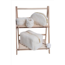 Набор косметичек Тедди ваниль