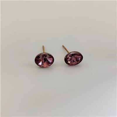 Серьги с кристаллами Swarovski