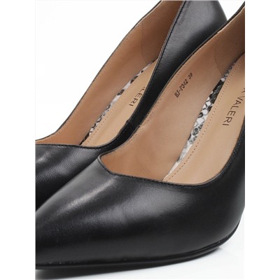 06-HJ-P342 BLACK Туфли женские (натуральная кожа)