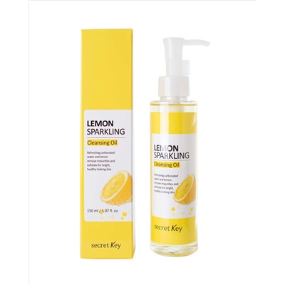 Лимонное гидрофильное масло Secret Key Lemon Sparkling Cleansing OilКорейская косметика по оптовым ценам. Популярные бренды Корейской косметалогии в интернет магазине ooptom.ru.