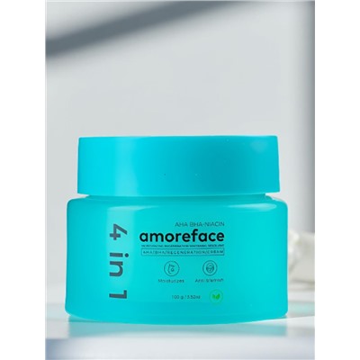 Amoreface Крем для лица 4 в 1 с ниацином и кислотами / AHA BHA-Niacin Regeneration Cream, 100 г