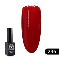 Гель лак Global Fashion BLACK ELITE 296, 8 мл