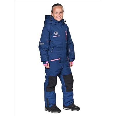 Комбинезон T-9081 Темно-синий