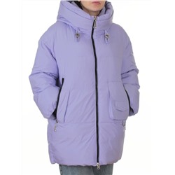 8362 LILAC Куртка зимняя женская оверсайз (200 гр. холлофайбер)