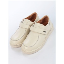 01-D7581-2 BEIGE Ботинки демисезонные женские (натуральная кожа)