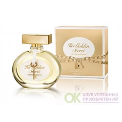 ANTONIO BANDERAS Her Golden Secret lady tester  50ml edt
