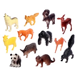 Набор фигурок животных «Удивительный мир», 12 предметов