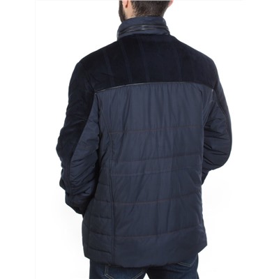 J8201B PURPLISH BLUE Куртка мужская зимняя NEW B BEK (150 гр. холлофайбер)