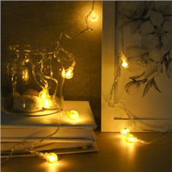 Гирлянда 3 м 20 LED Шарики с пузырьками / GN1 /уп 100/стекло