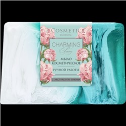 Мыло BLOSSOM Твёрдое мыло с экстрактом пиона  100 г, Blossom "Charming Peony" 100г