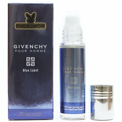 Духи с феромонами Givenchy Pour Homme Blue Label 10 ml (шариковые)