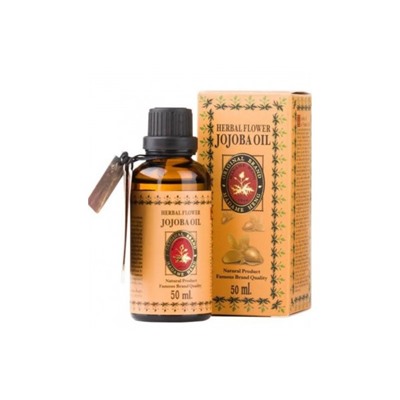 Масло «Жожоба» для кожи и волос от Madame Heng, Herbal Flower Jojoba Oil, 50 мл