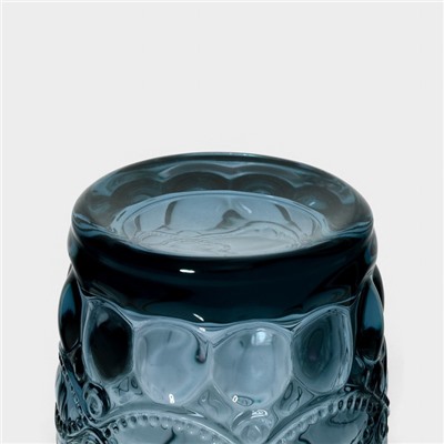 Набор стаканов Magistro «Ла-Манш», 350 мл, 8×12.5 см, 6 шт., стекло, синий