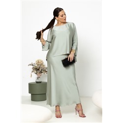 Lissana 5040 зелень, Блуза,  Платье