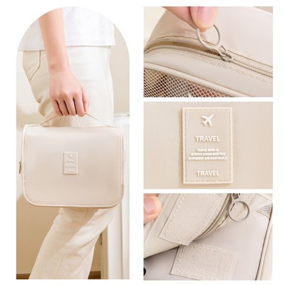 Дорожная косметичка-органайзер раскладная подвесная