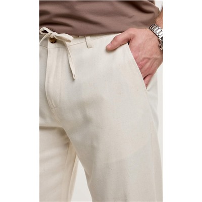 Брюки лен F511-0855 natural linen