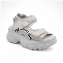 Босоножки L19-3BW белые п/п