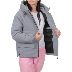 288 GRAY Куртка зимняя облегченная женская (верблюжья шерсть)