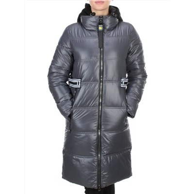 2193 DARK GREY Куртка зимняя женская AIKESDFRS (200 гр. холлофайбера)