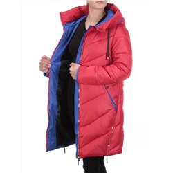 1175 RED Пальто женское зимнее PlOOEPLOO (200 гр. холлофайбера)