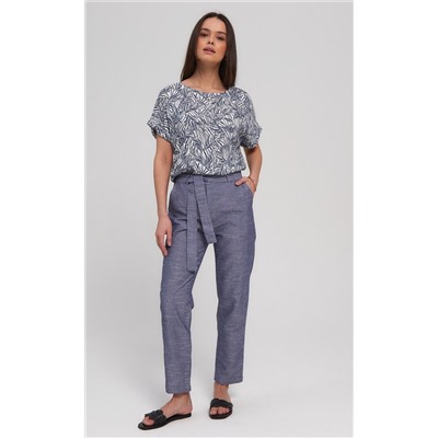 Блузка F212-1131-1 blue