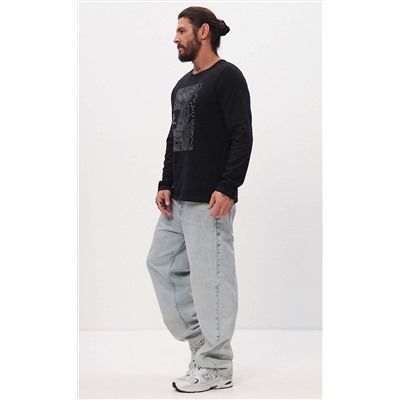 Лонгслив P521-1001-894 black
