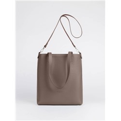 Женская кожаная сумка Richet 3203LN 862 Тауп