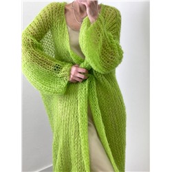 Кардиган паутинка VENECIA, Зеленое яблоко