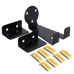 Вертикальный кронштейн держатель педали BLACK TOOLS CNRCK07 для настенного крепления и хранения велосипеда с упорами под колёса /уп50