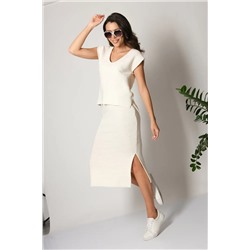 Юбка И 027/льняной