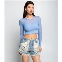 Топ #КТ202 (12), голубой