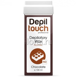 Тёплый воск с диоксидом титана «Шоколад» Depiltouch 100 мл