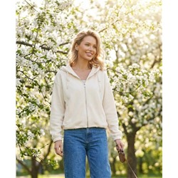 Толстовка из флиса с капюшоном