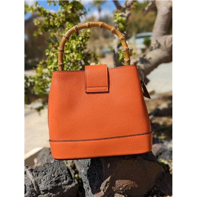 Ab.Zapatos PELLE Bambu (630) naranja