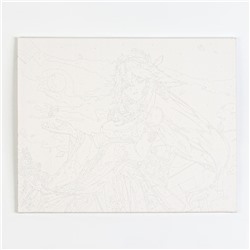 Картина для раскрашивания по номерам «Геншин. Яэ Мико», 40 × 50 см
