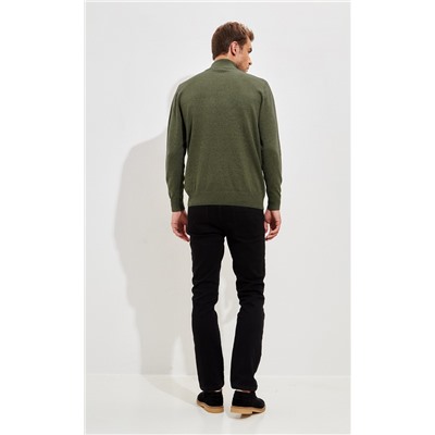 Джемпер P321-15200 khaki-melange