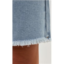 Шорты джинс F512-0908 l.blue