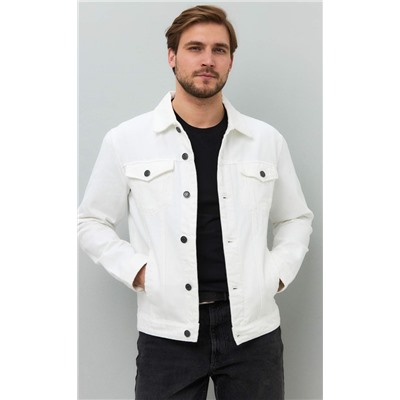 Куртка джинс F411-1257 white