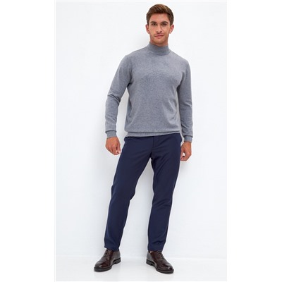 Водолазка мужская F121-01-870 серая меланж