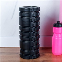 Ролик массажный спортивный Woohooo BRICK 33x14/ черный/уп10