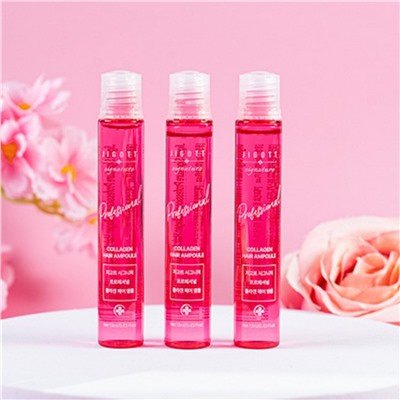 Jigott Ампульный филлер для волос с коллагеном / Signature Professional Collagen Hair Ampoule, 10 шт. x 13 мл