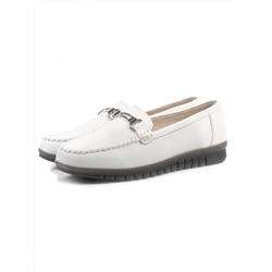 06-DYL121-2 MILK Туфли женские (натуральная кожа)