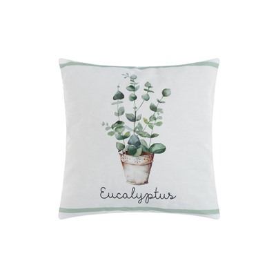 Наволочка декоративная «Этель. Эвкалипт» (вид 2), 48×48 см, хлопок 100%