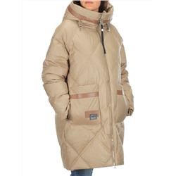9782 BEIGE Куртка зимняя женская (200 гр. холлофайбера)